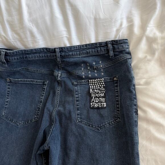 NWT Ksubi Blue Stretch Straight Leg Jeans Men’s Size 38 - Picture 5 of 7